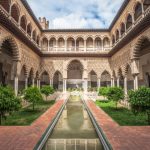 Cung điện Hoàng gia Alcazar ở Seville Tây Ban Nha